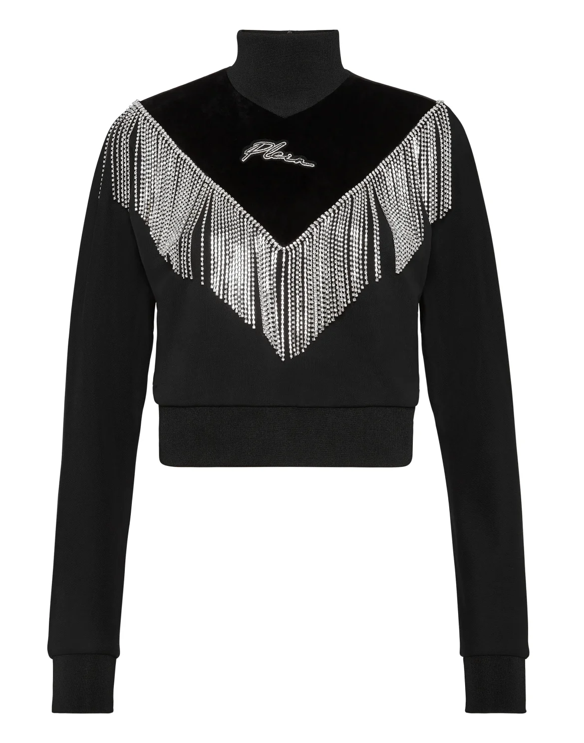 Sweatshirt LS Fringe, цвет: Черный