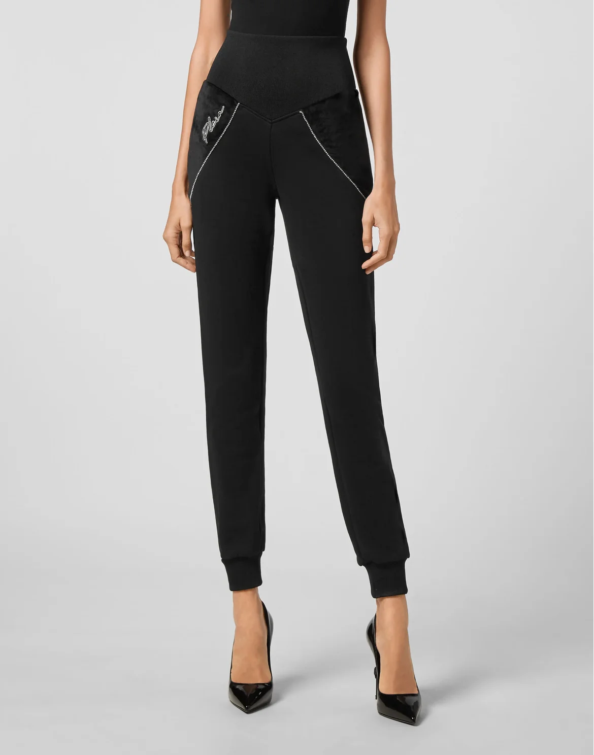 Jogging Trousers Fringe, цвет: Черный