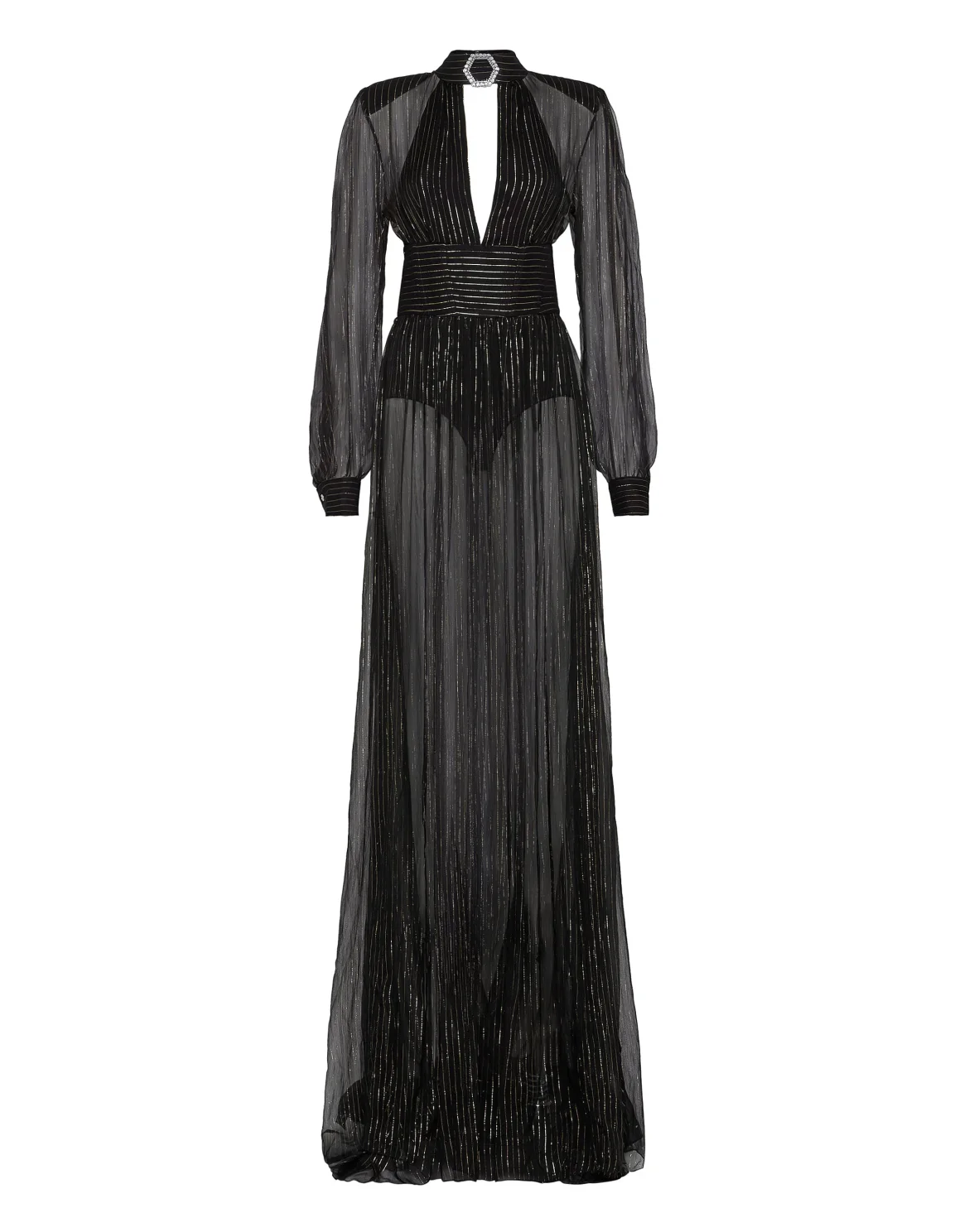 Long Dress Elegant, цвет: Черный