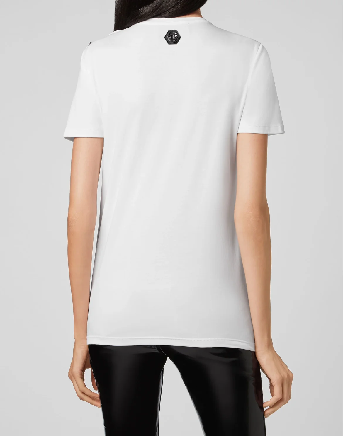 T-shirt Round Neck SS Skeleton, цвет: Белый