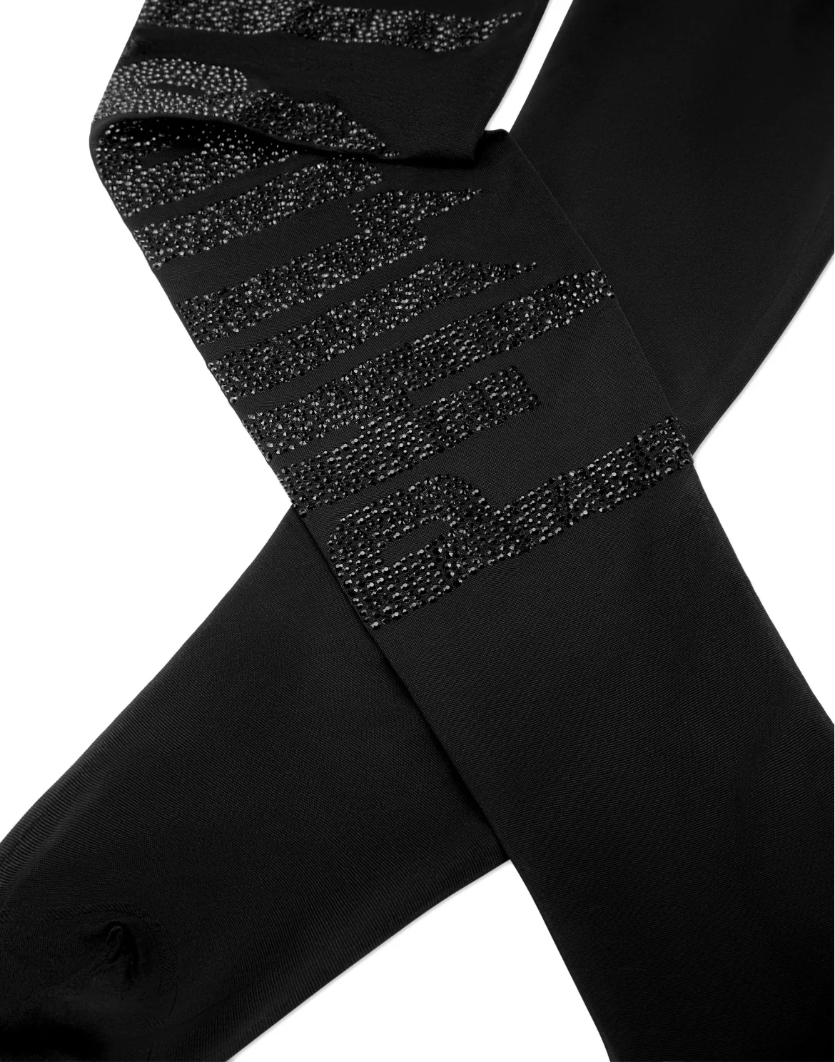 Tights Crystal Plein, цвет: Черный