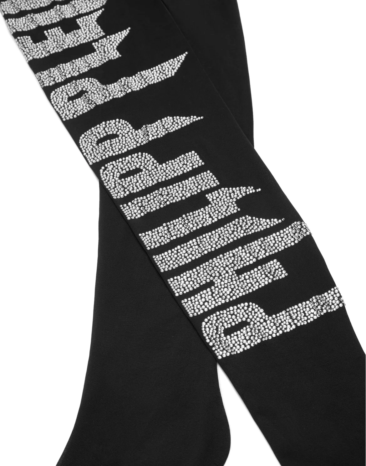 Tights Crystal Plein, цвет: Черный