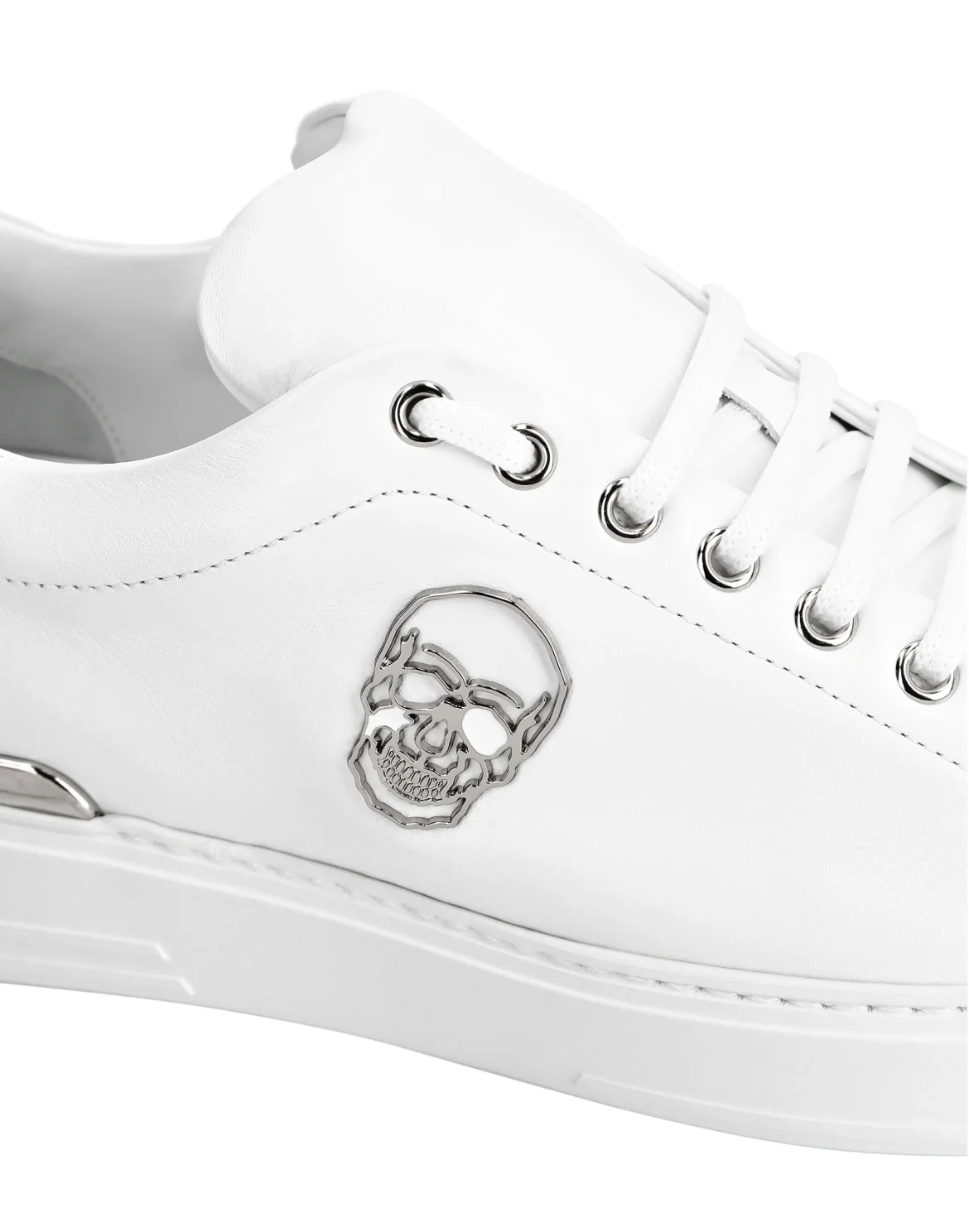 Lo-Top Sneakers The $kull TM, цвет: Белый
