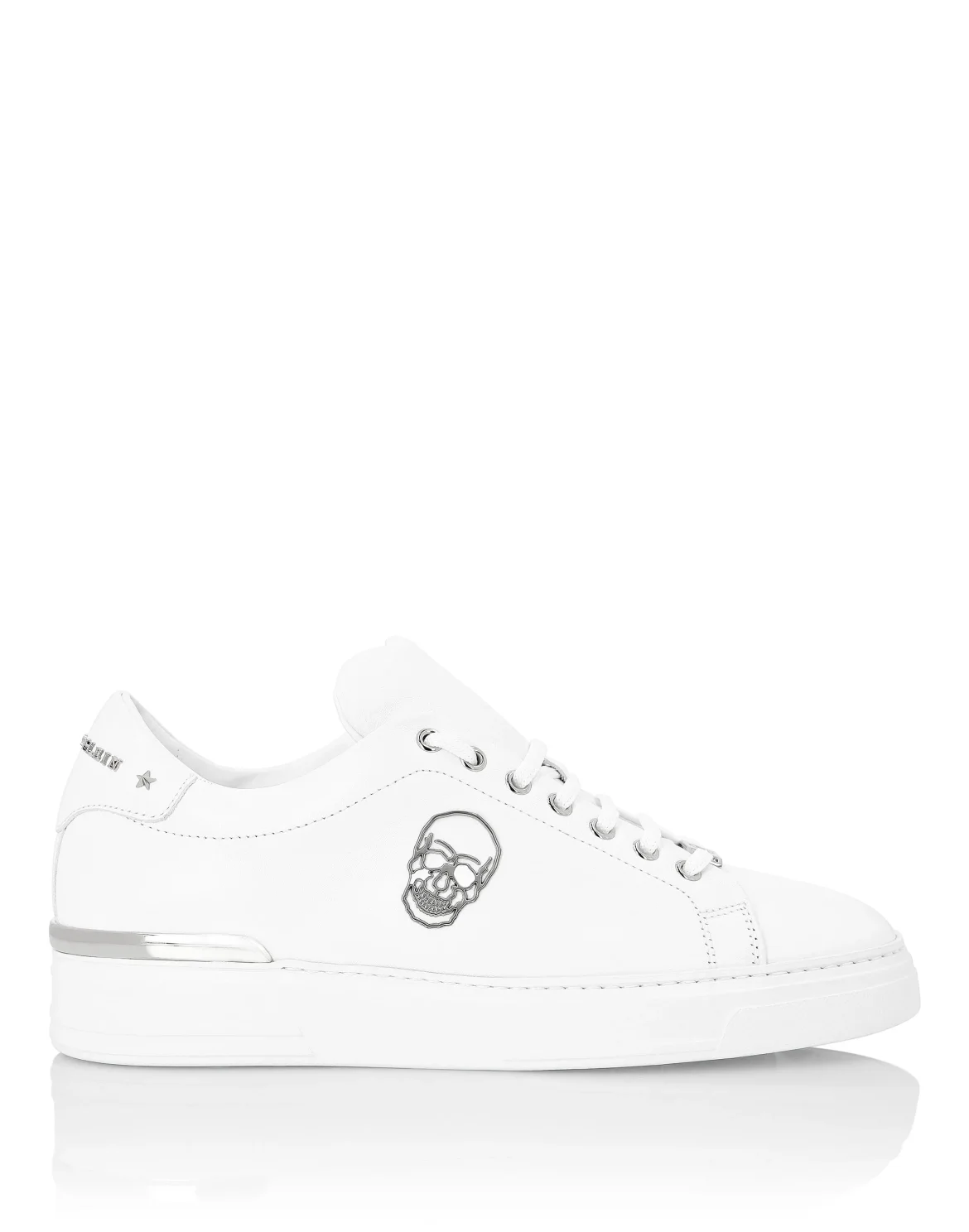 Lo-Top Sneakers The $kull TM, цвет: Белый