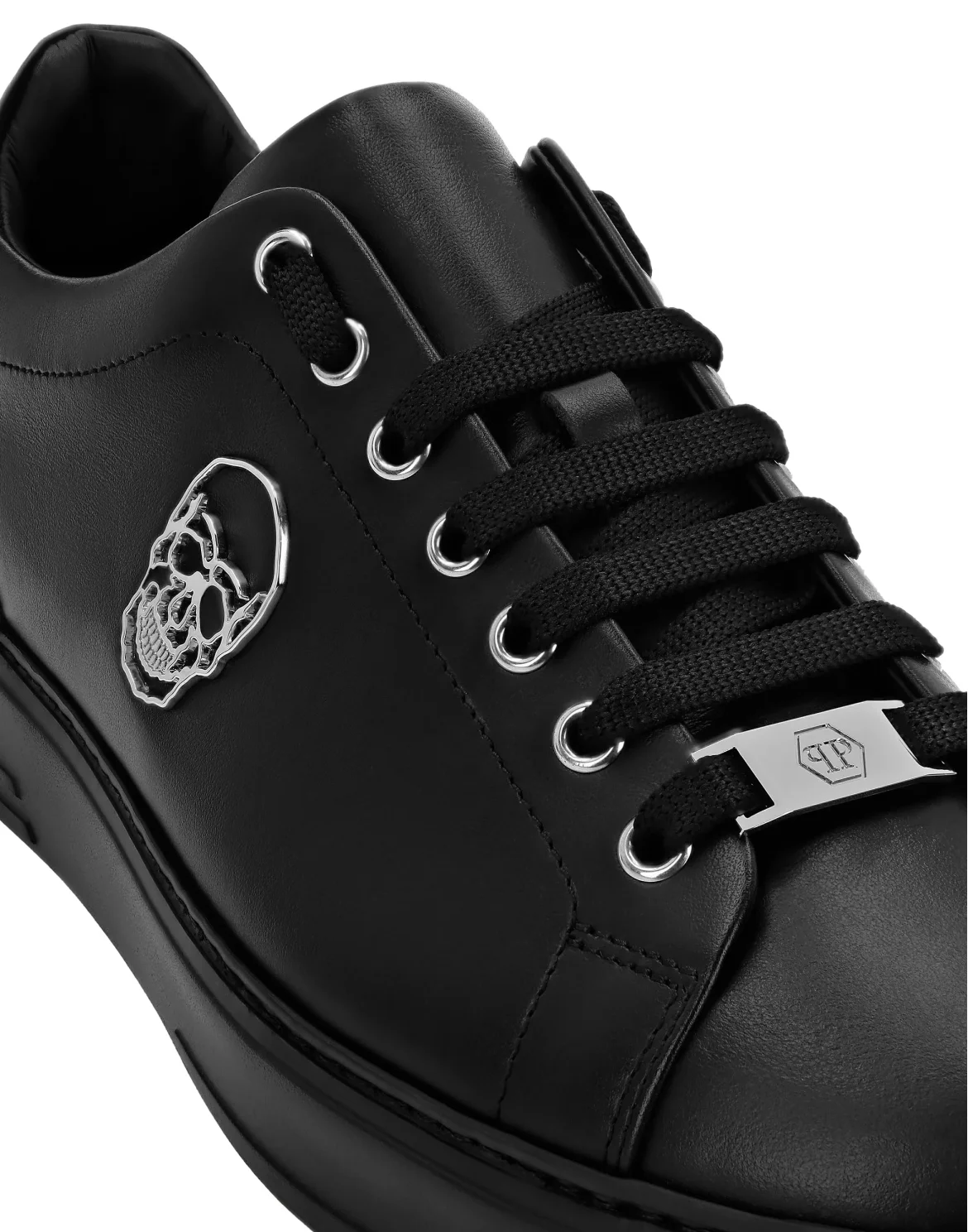 Lo-Top Sneakers The $kull TM, цвет: Черный
