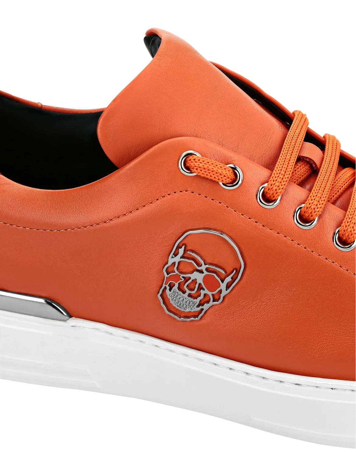 Lo-Top Sneakers The $kull TM, цвет: Оранжевый
