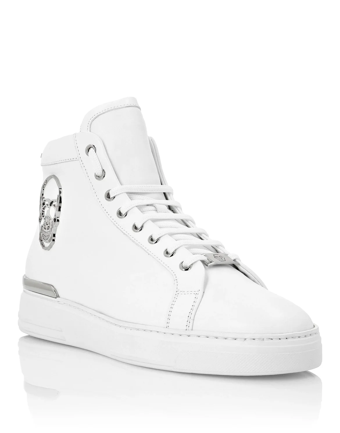 Hi-Top Sneakers The $kull TM, цвет: Белый