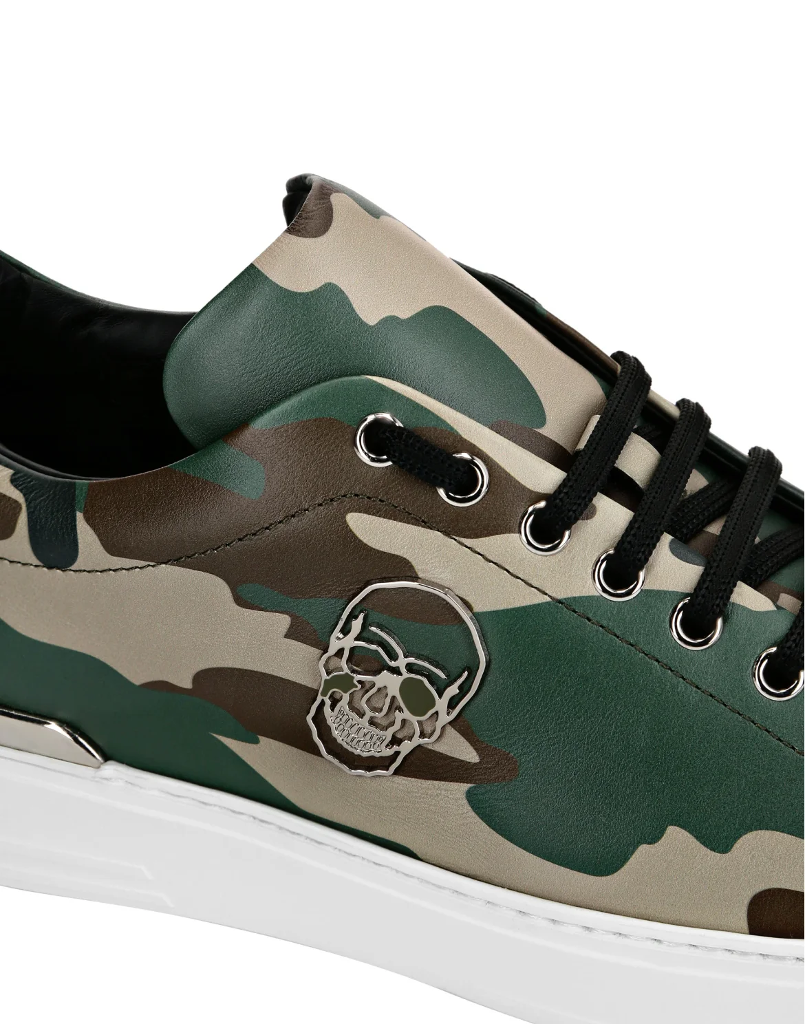 Lo-Top Sneakers Camou The $kull TM, цвет: Камуфляж