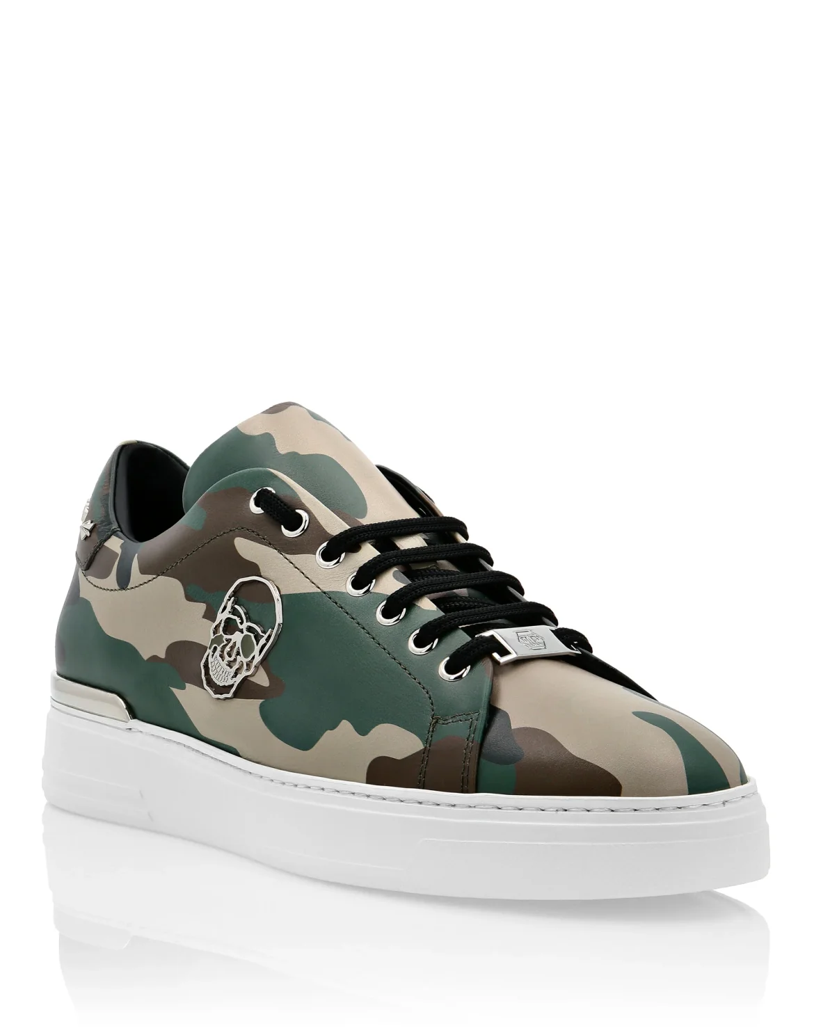 Lo-Top Sneakers Camou The $kull TM, цвет: Камуфляж