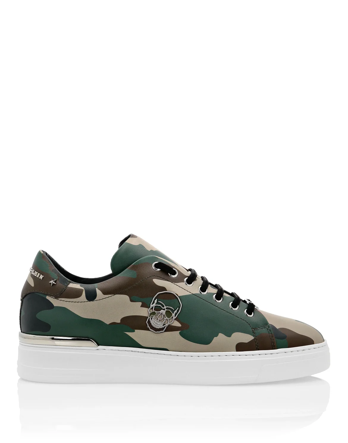Lo-Top Sneakers Camou The $kull TM, цвет: Камуфляж