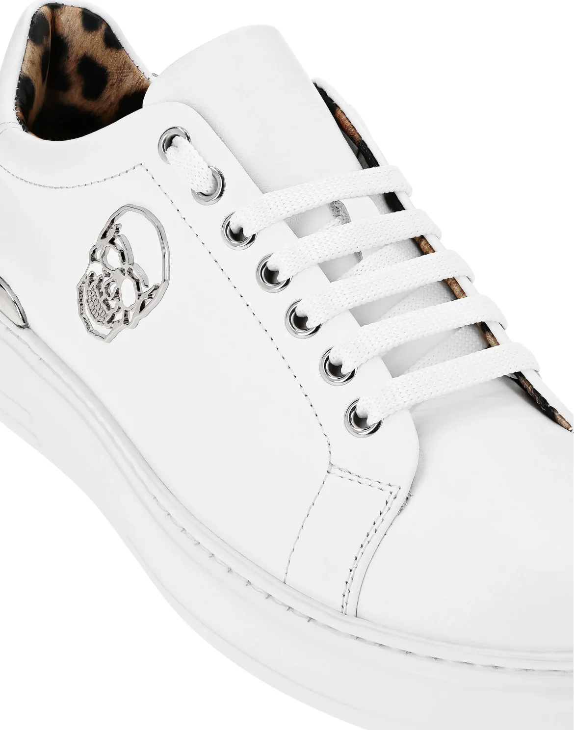 Lo-Top Sneakers The $kull TM, цвет: Белый