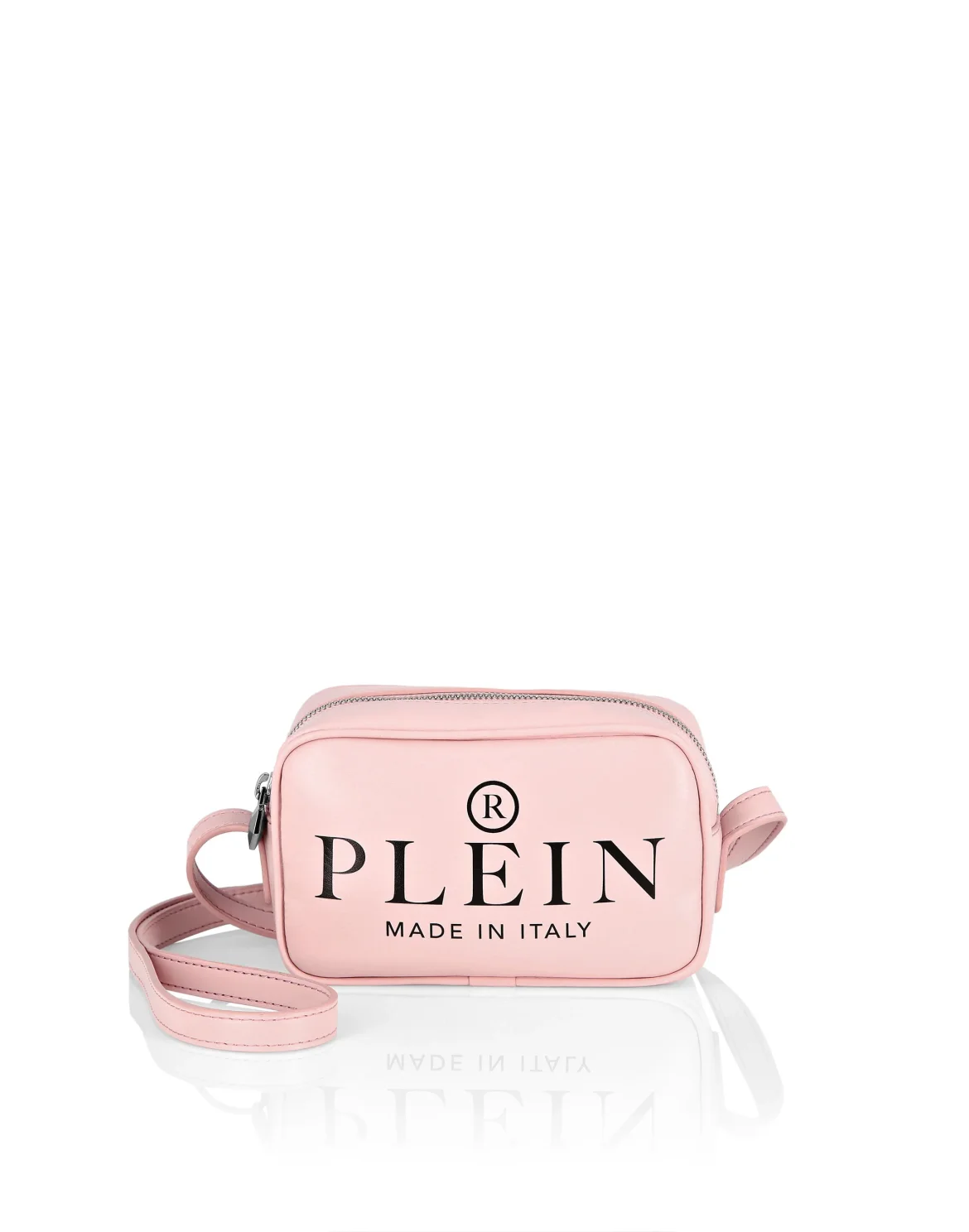 Leather Cross body Iconic Plein, цвет: Розовый