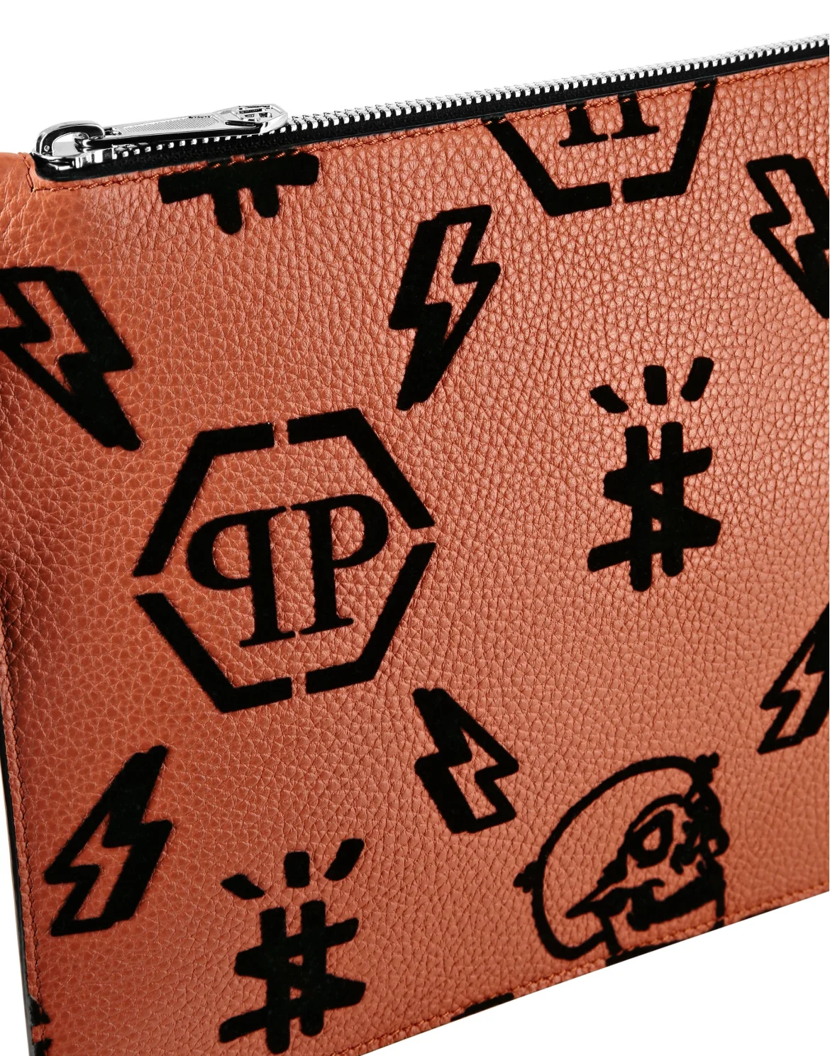 Leather Minaudiere Monogram, цвет: Коричневый