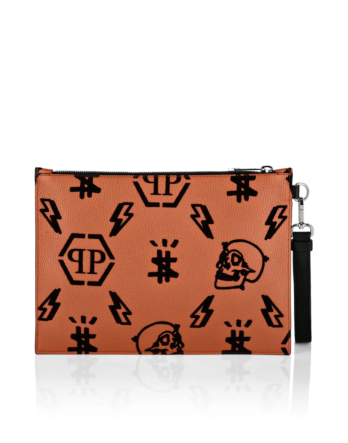 Leather Minaudiere Monogram, цвет: Коричневый