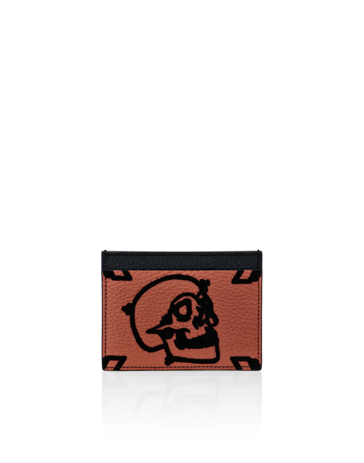Leather Credit Cards Holder Monogram, цвет: Коричневый
