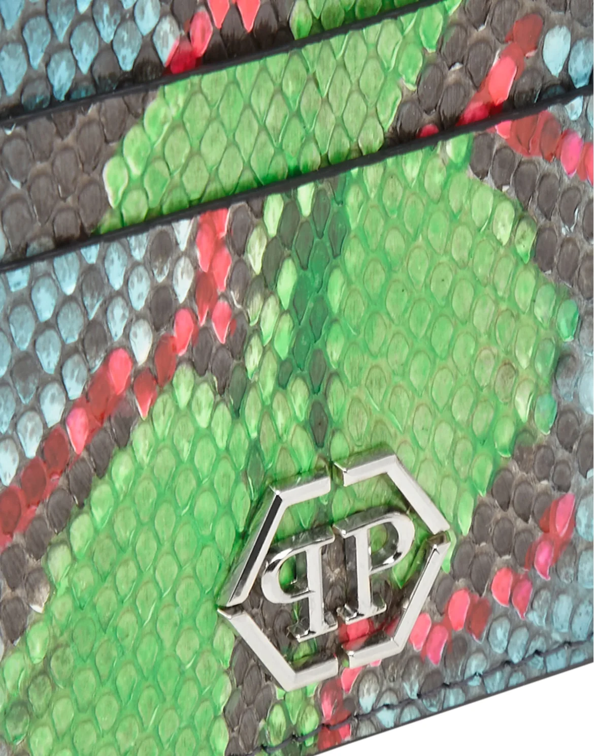 Python Credit Cards Holder Luxury, цвет: Бирюзовый