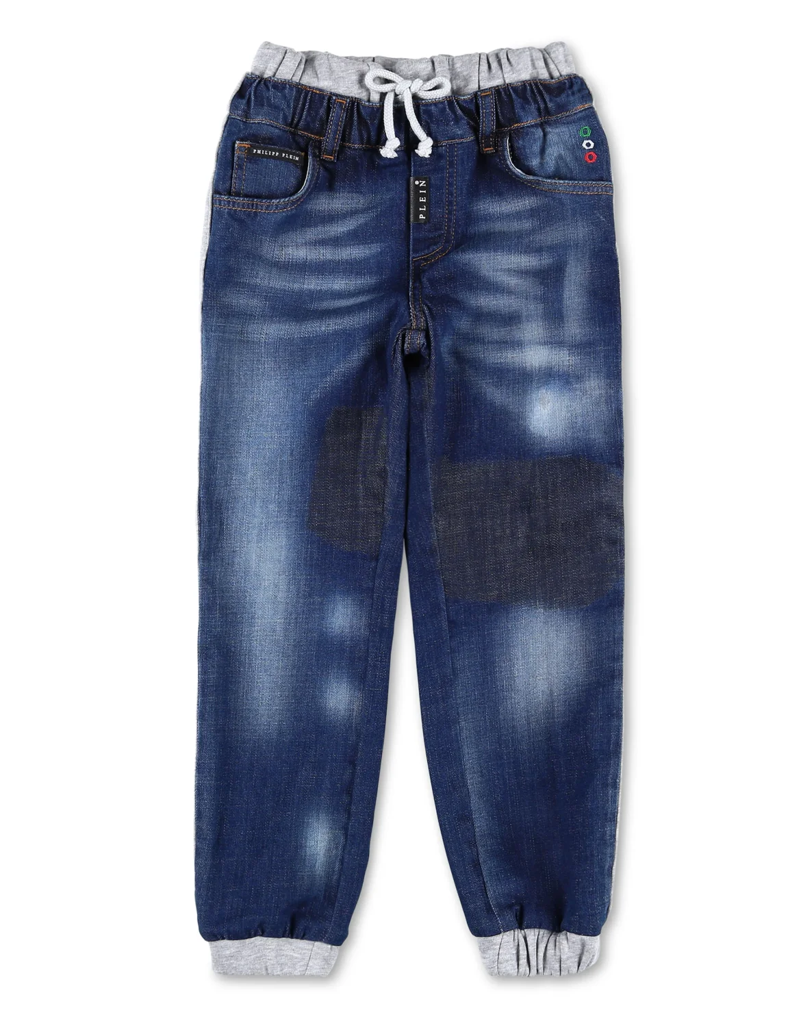 Denim Trousers Iconic Plein, цвет: Синий