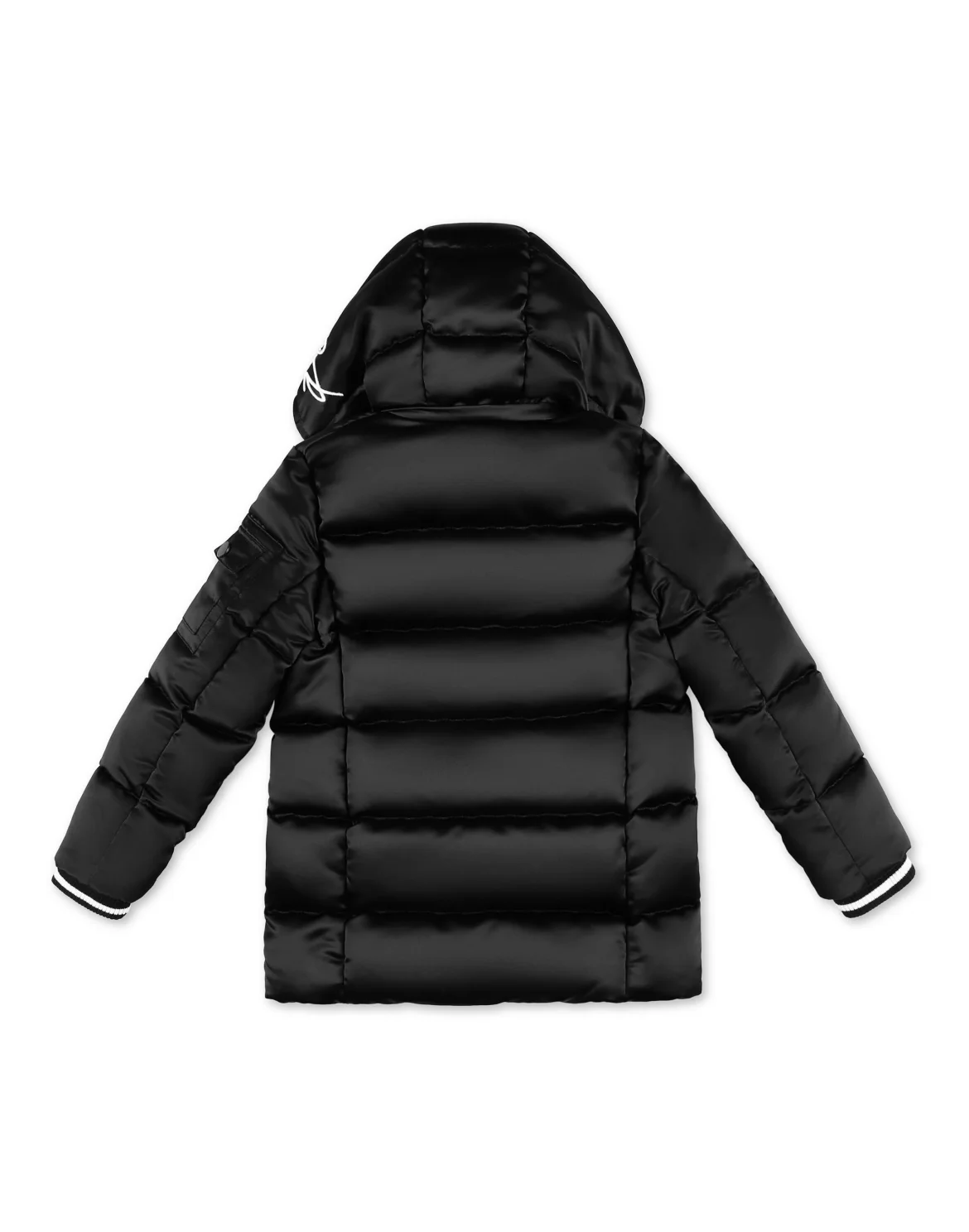 Long Down Jacket Iconic Plein, цвет: Черный