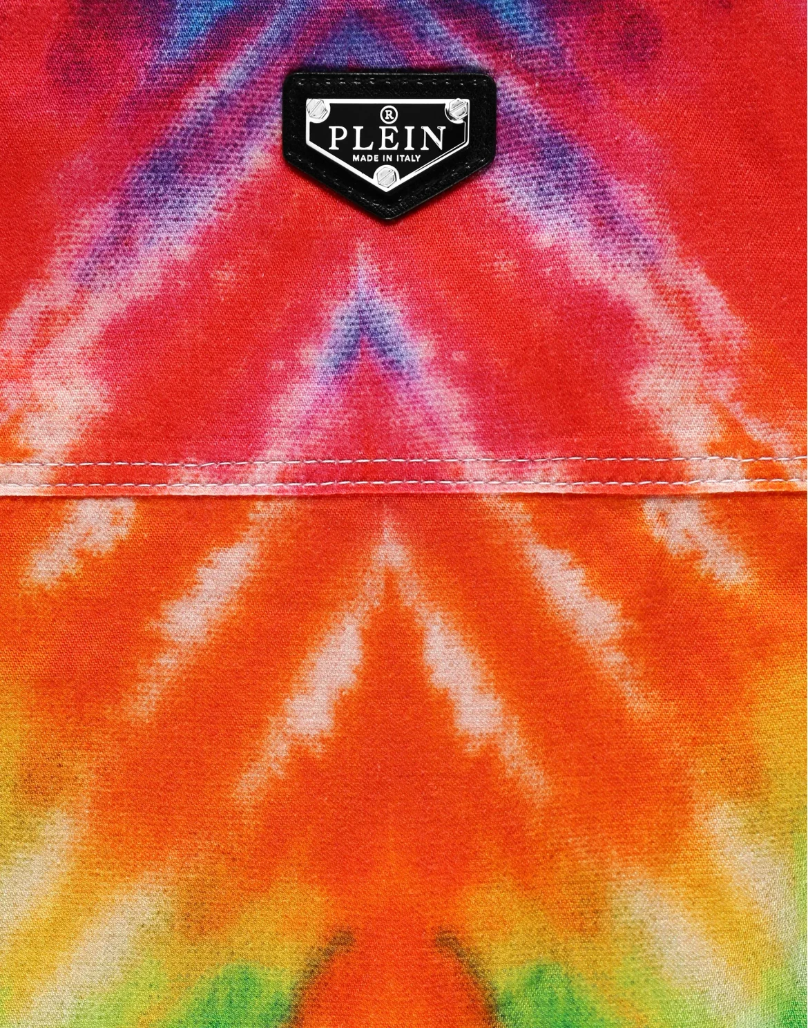 Denim Shirt Ls Tie dye, цвет: Мультиколор