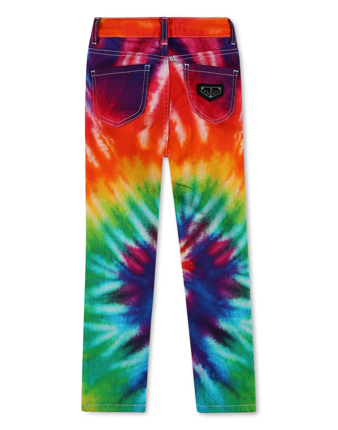 Denim Super High Waist Jegging Tie dye, цвет: Мультиколор