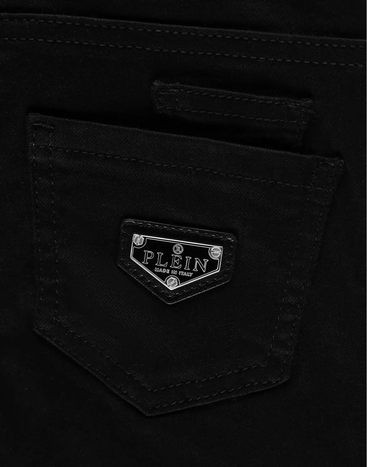 Denim Regular fit Iconic Plein, цвет: Черный