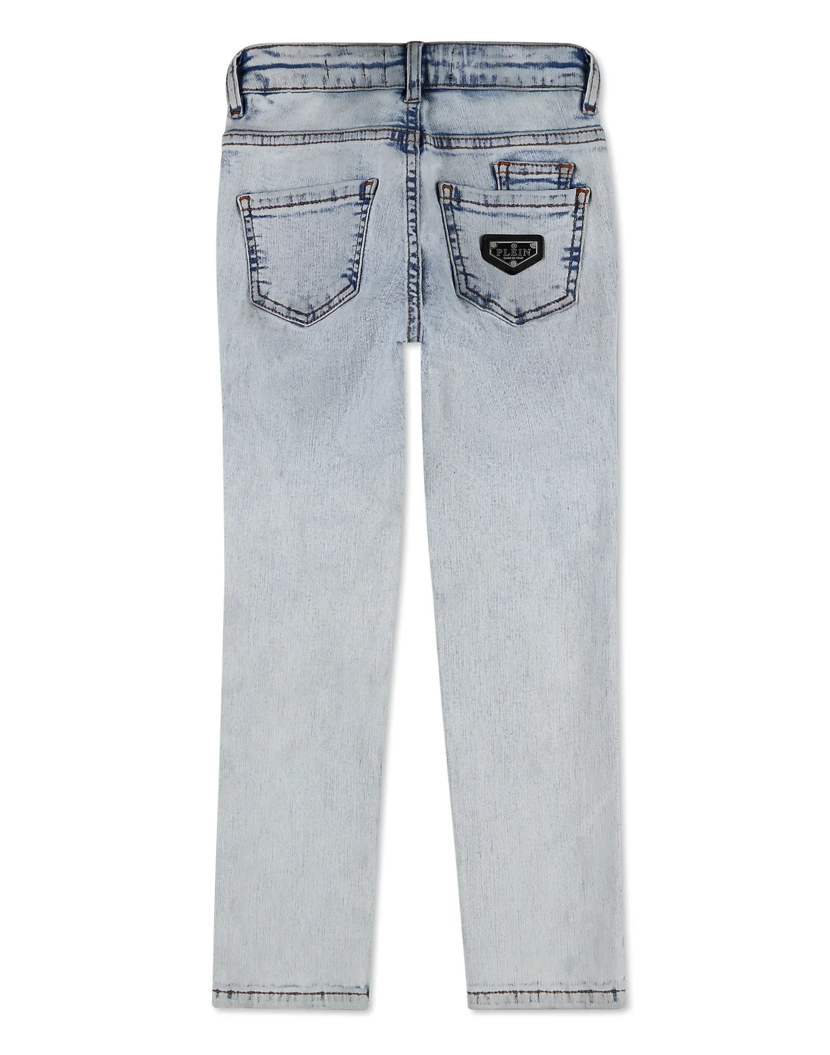 Denim Regular fit Iconic Plein, цвет: Голубой