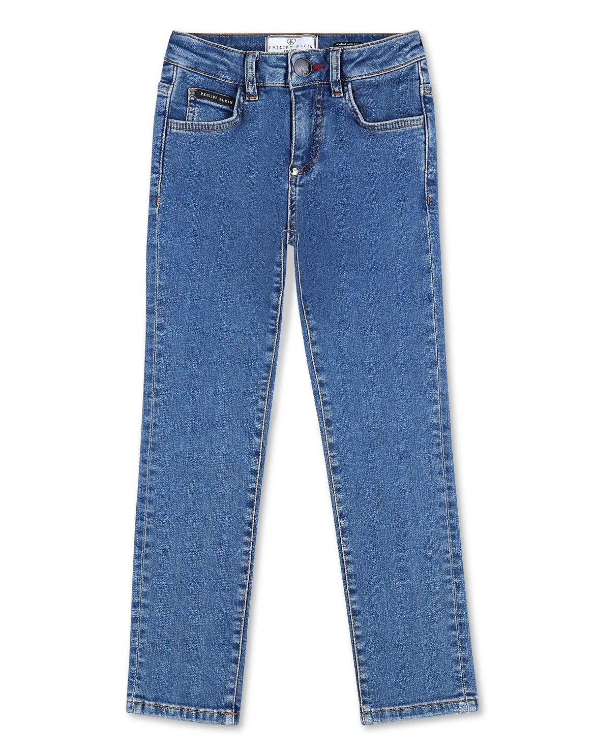 Denim Regular fit Iconic Plein, цвет: Синий