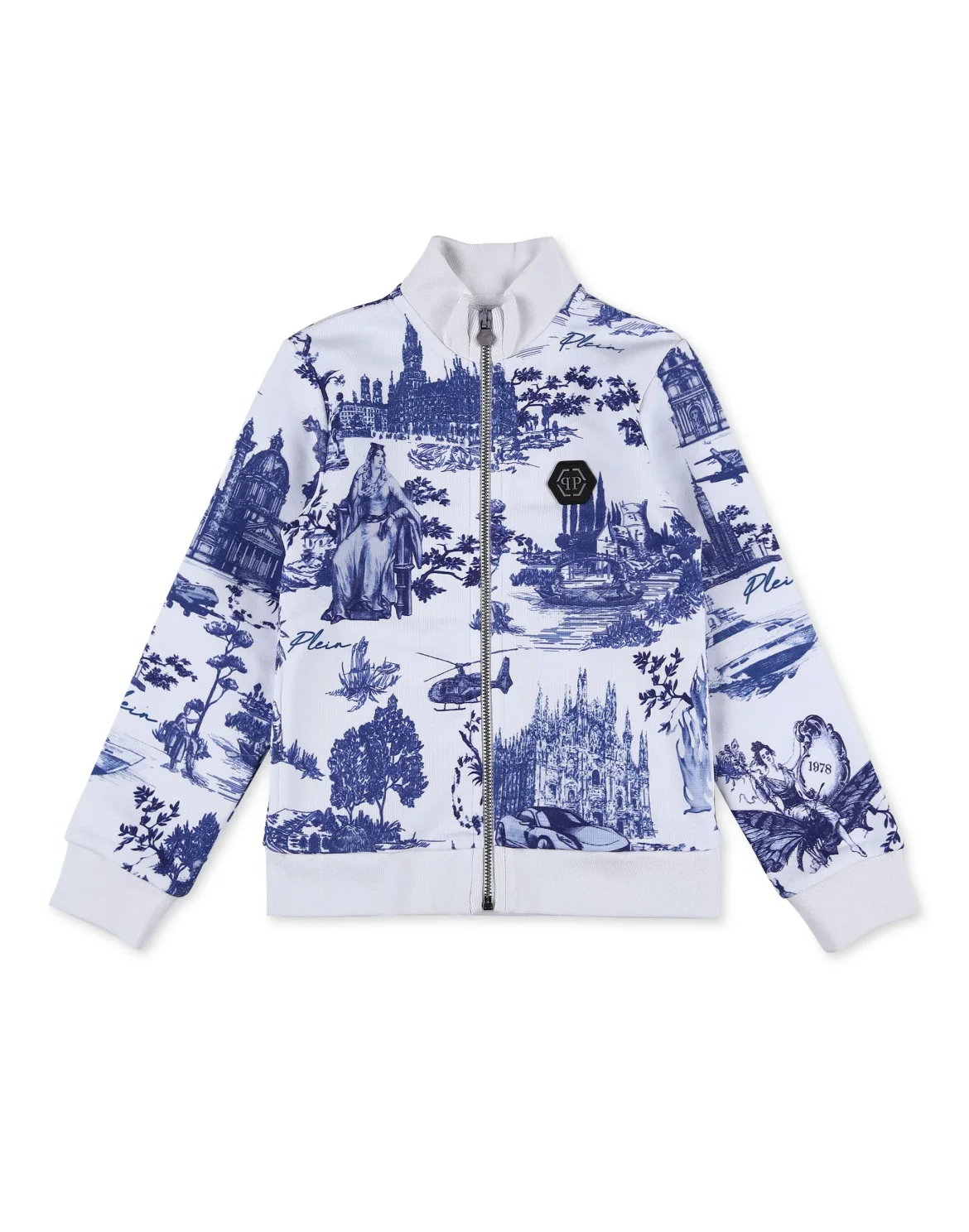 Jogging Jacket  Crystal Chain En PLEIN air, цвет: Белый