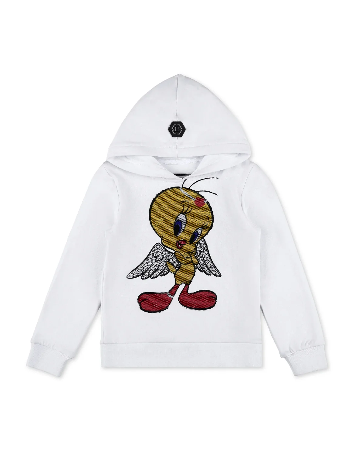 Hoodie sweatshirt Looney Tunes, цвет: Белый