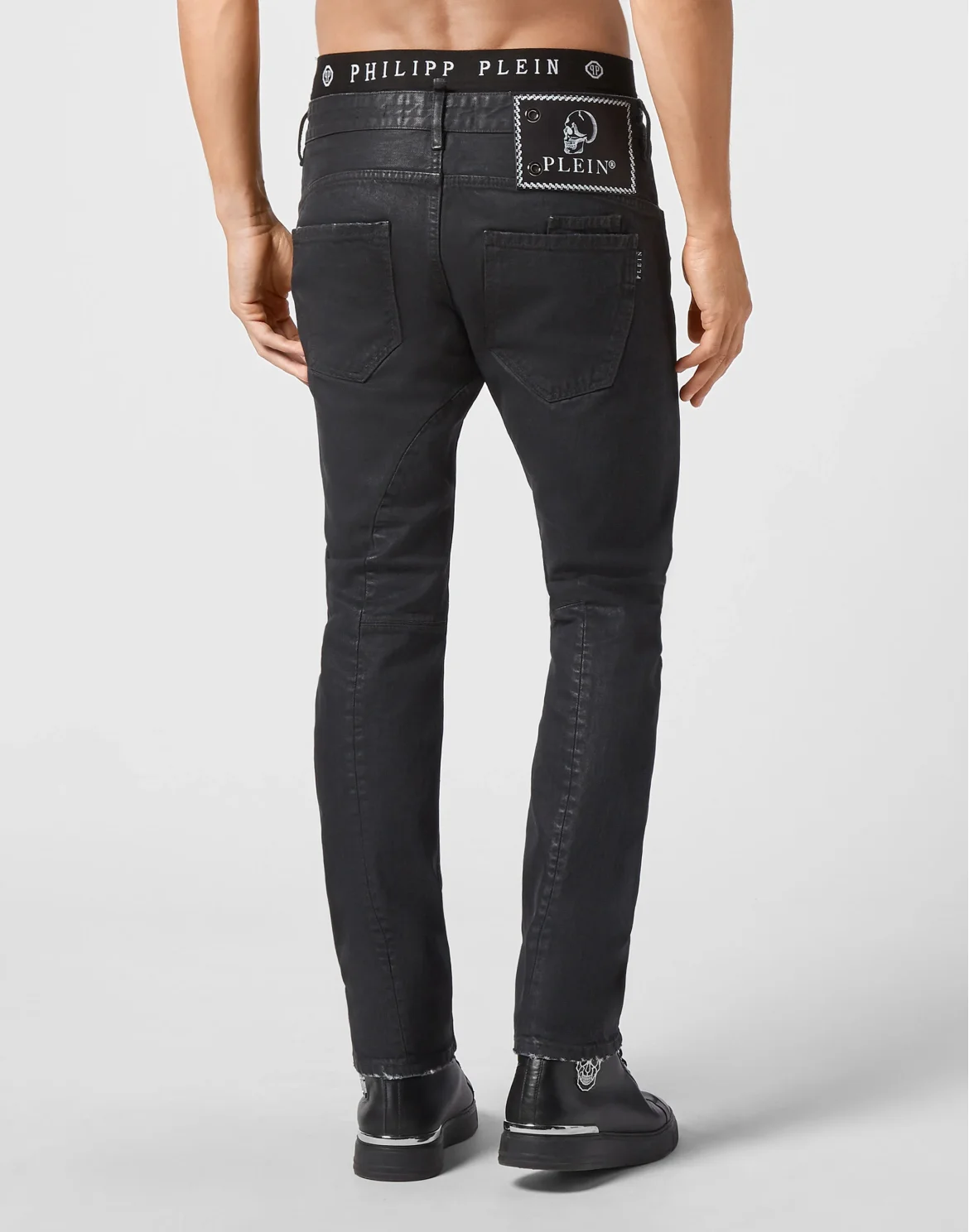 Denim Milano cut Iconic Plein, цвет: Черный