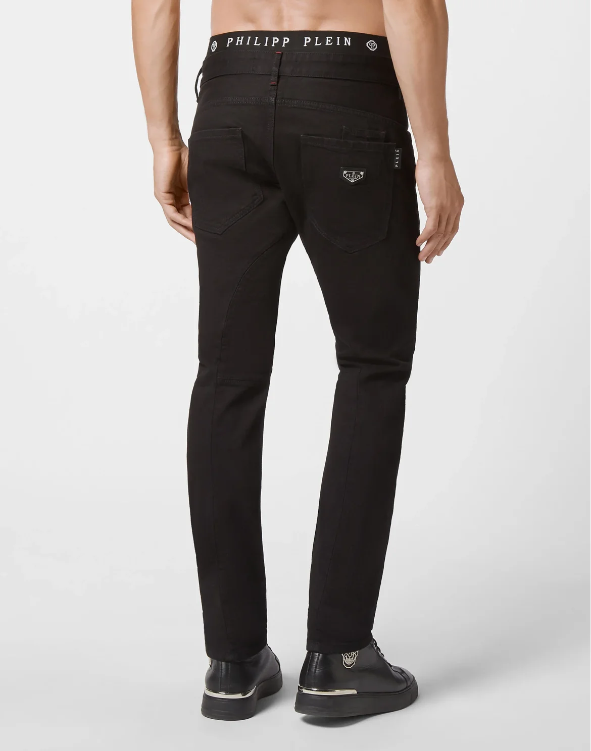 Denim Milano cut Iconic Plein, цвет: Черный