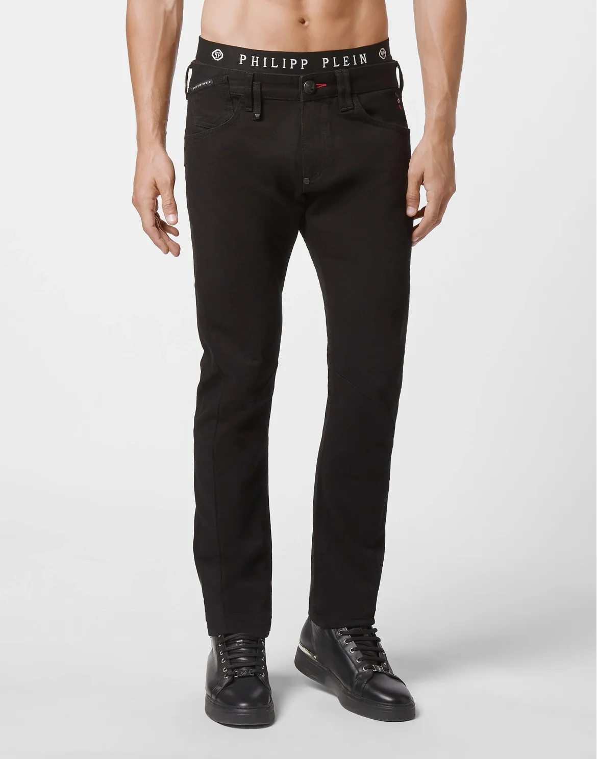 Denim Milano cut Iconic Plein, цвет: Черный