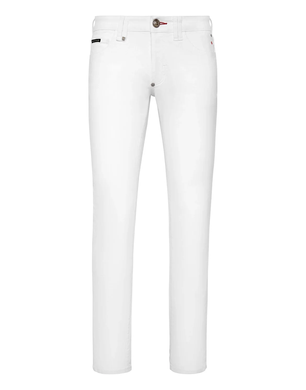 Denim Super Straight Cut Iconic Plein, цвет: Белый