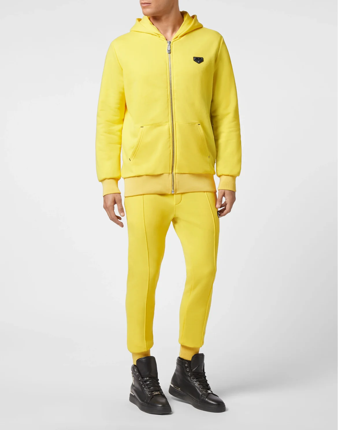Hoodie Sweatjacket Iconic Plein, цвет: Желтый