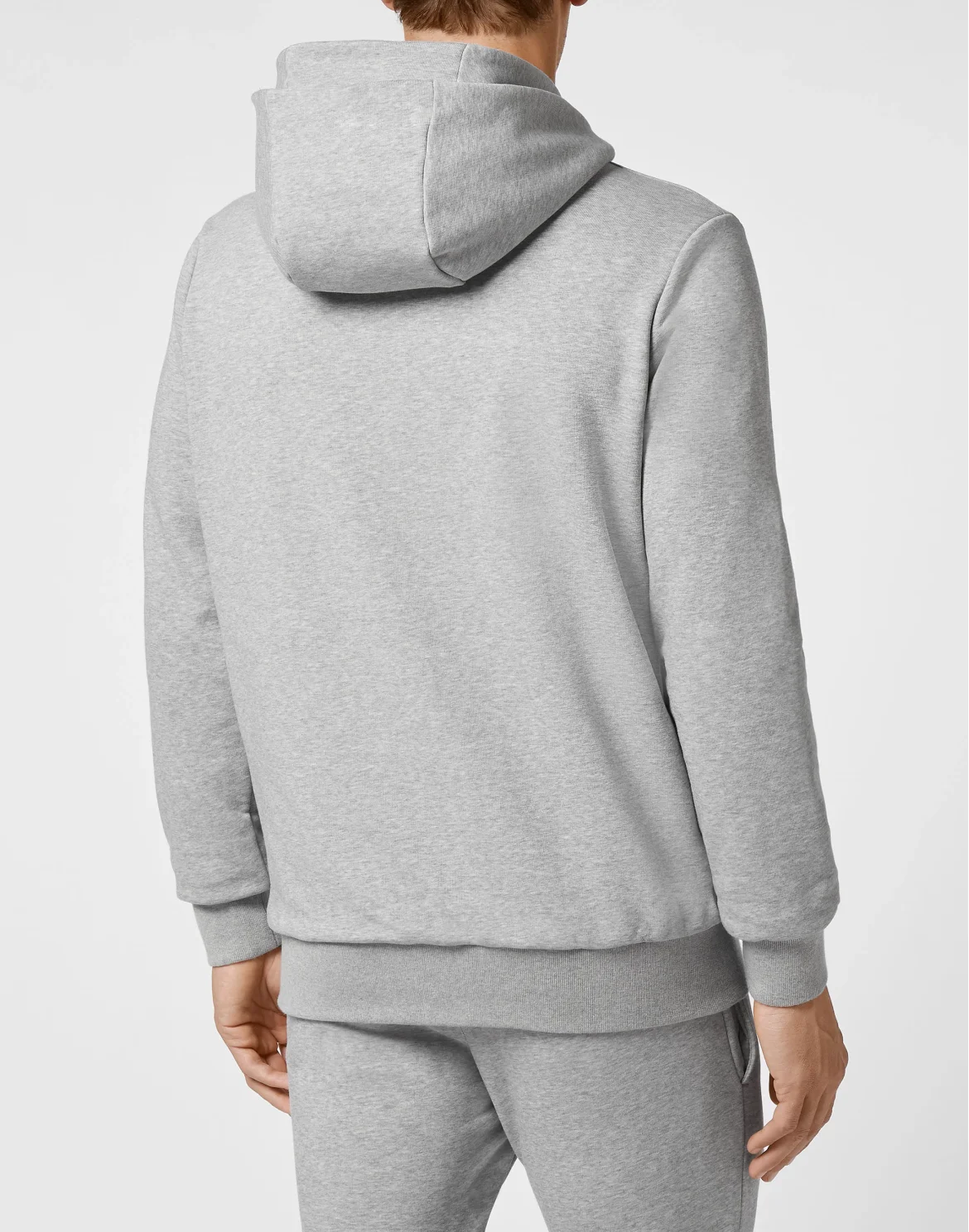 Hoodie Sweatjacket Iconic Plein, цвет: Серый