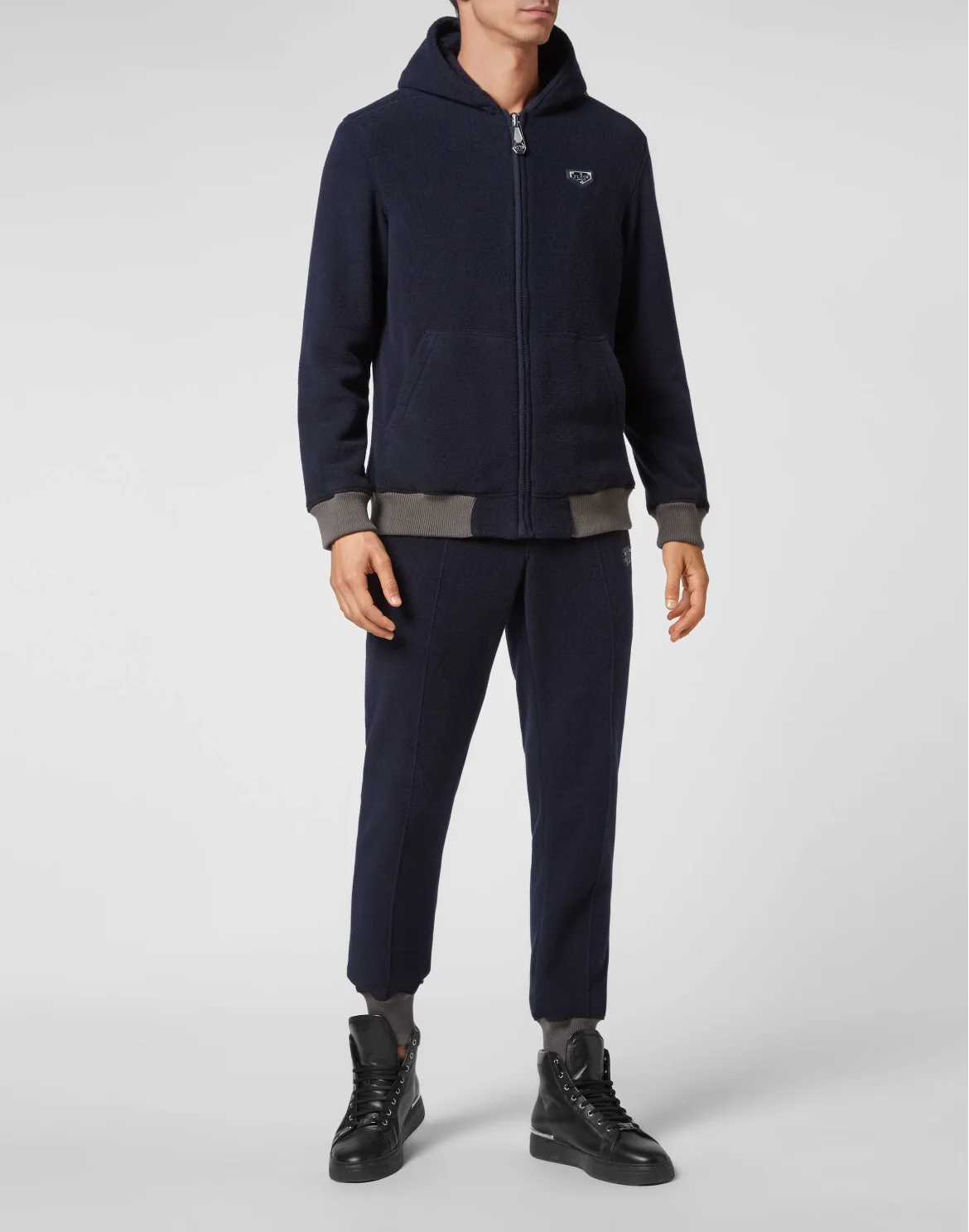 Hoodie Sweatjacket/Trousers Signature, цвет: Синий