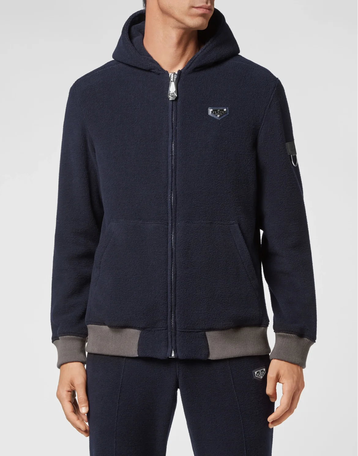 Hoodie Sweatjacket/Trousers Signature, цвет: Синий