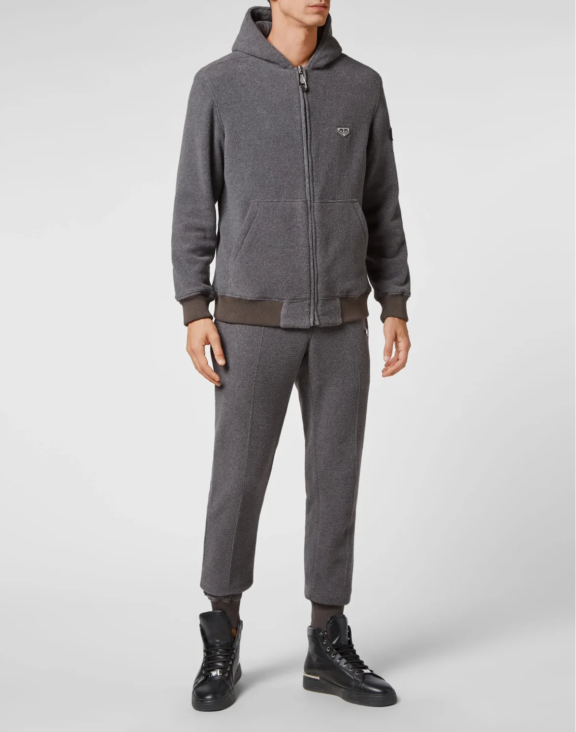 Hoodie Sweatjacket/Trousers Signature, цвет: Серый