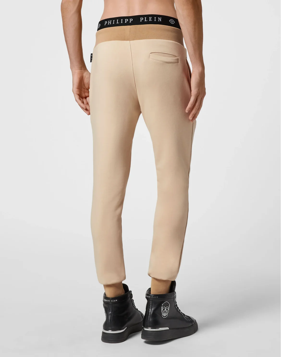 Jogging Trousers Iconic Plein, цвет: Бежевый