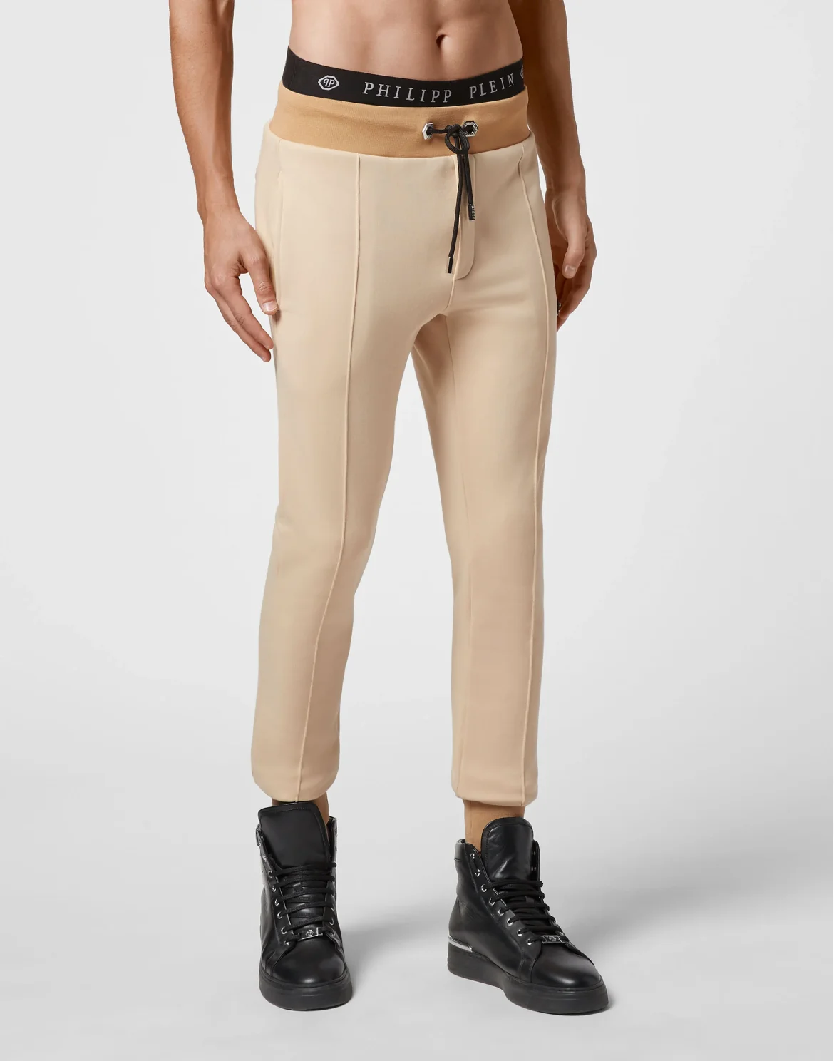 Jogging Trousers Iconic Plein, цвет: Бежевый