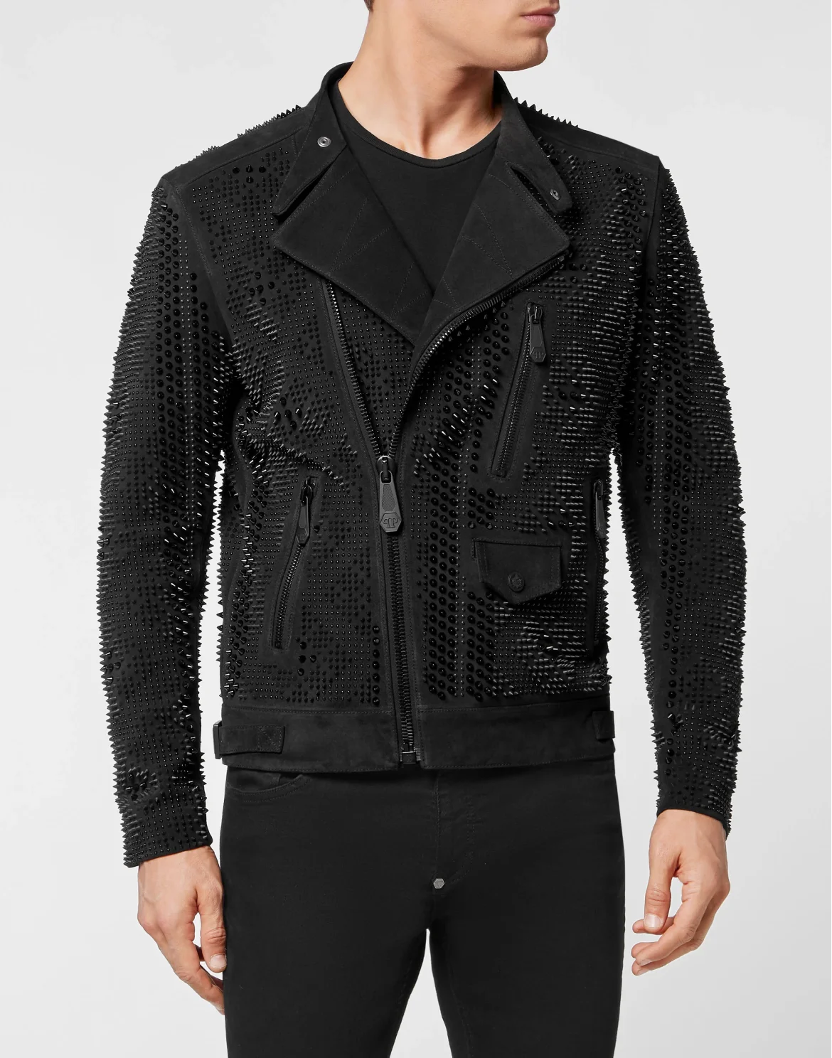 Leather Biker Studs, цвет: Черный