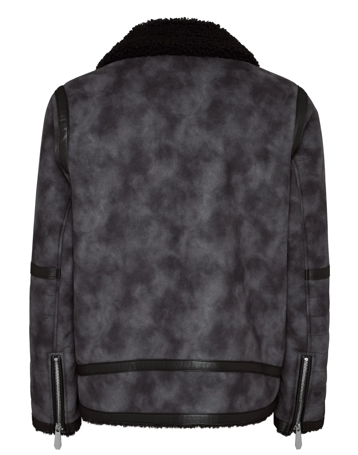 Biker Jacket Iconic Plein, цвет: Черный