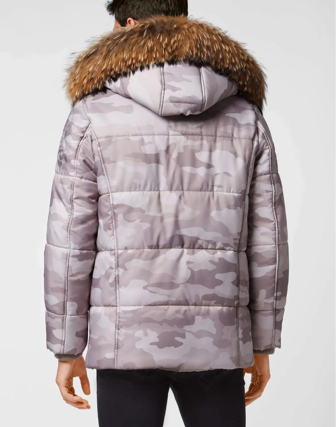 Nylon Jacket Camouflage Luxury, цвет: Бежевый