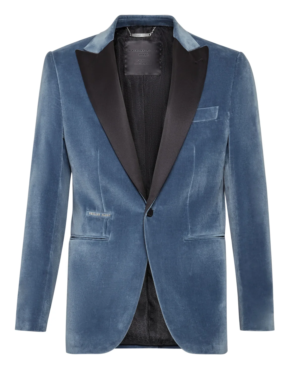 Velvet Blazer Lord Fit Elegant, цвет: Голубой