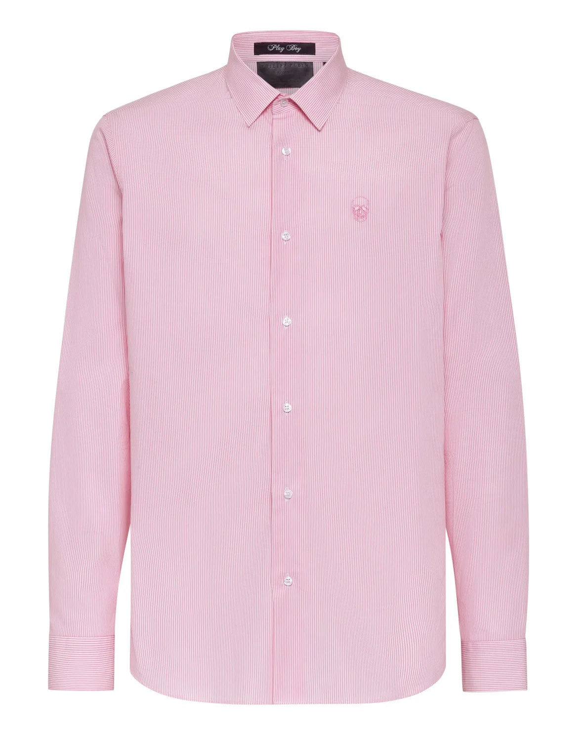 Shirt Playboy Fit Pinstripe Plein, цвет: Розовый
