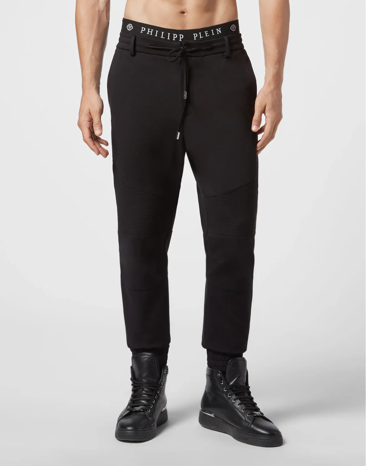 Jersey Jogging Trousers Iconic Plein, цвет: Черный