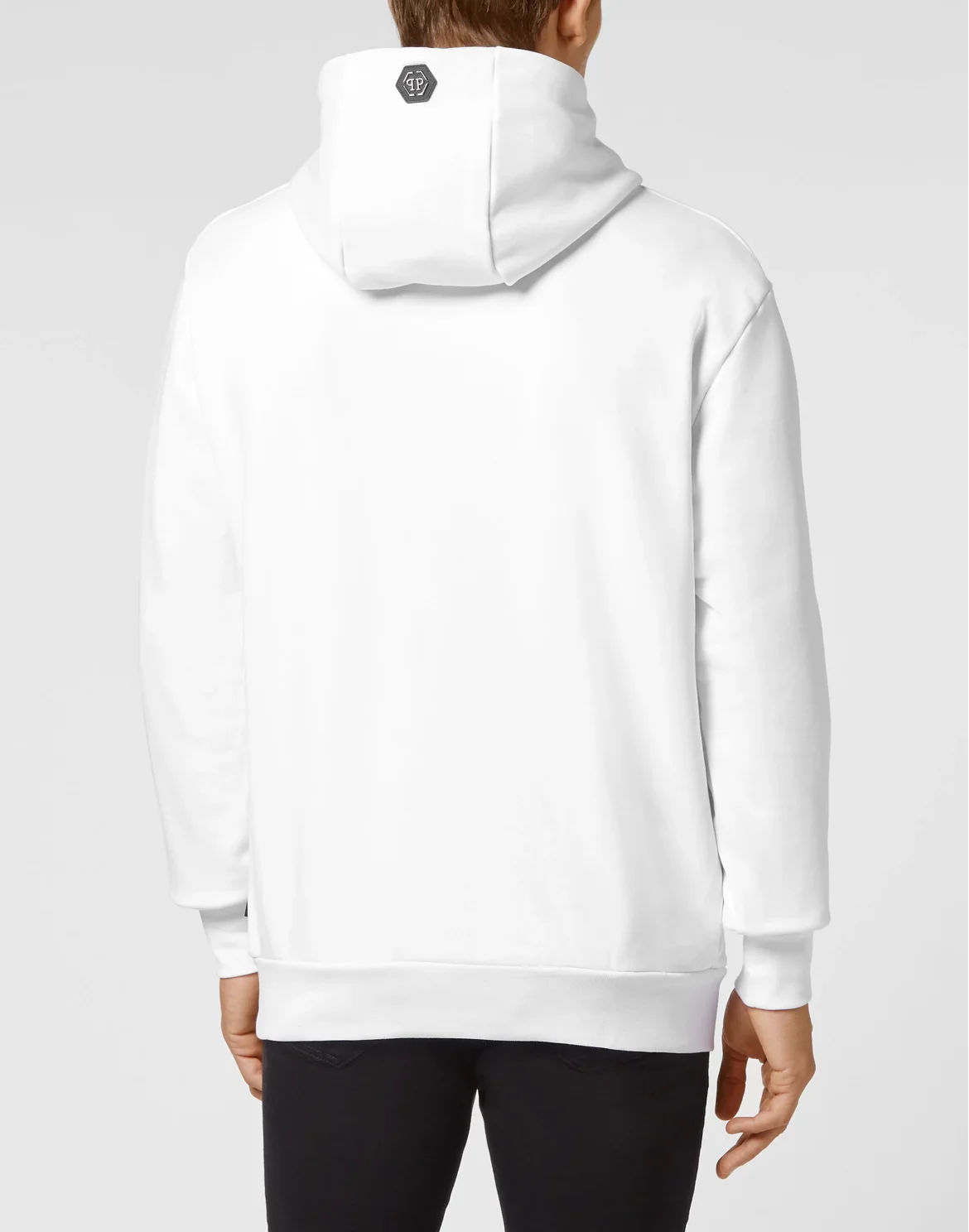 Hoodie sweatshirt stones Skull, цвет: Белый