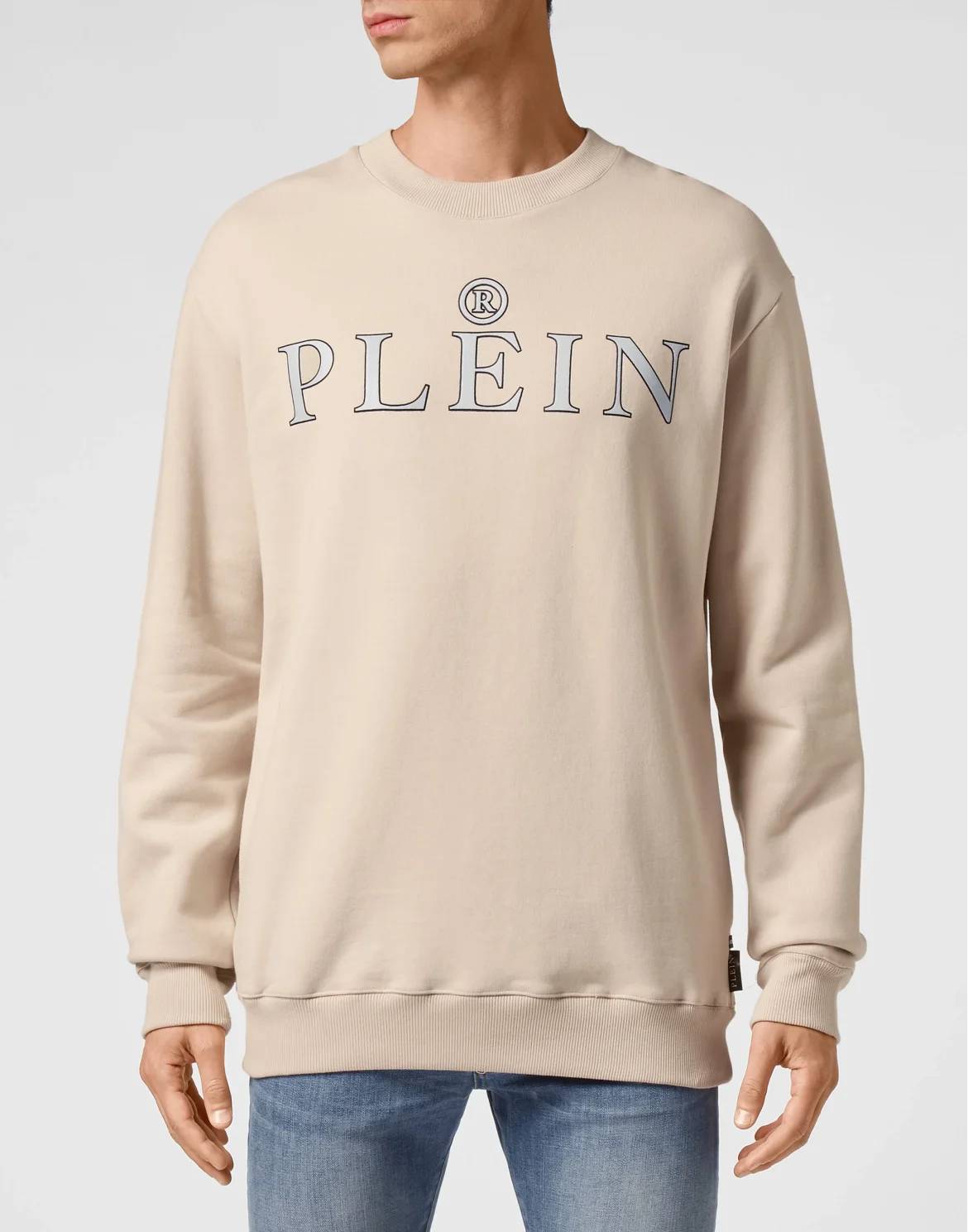 Sweatshirt LS Philipp Plein TM, цвет: Бежевый
