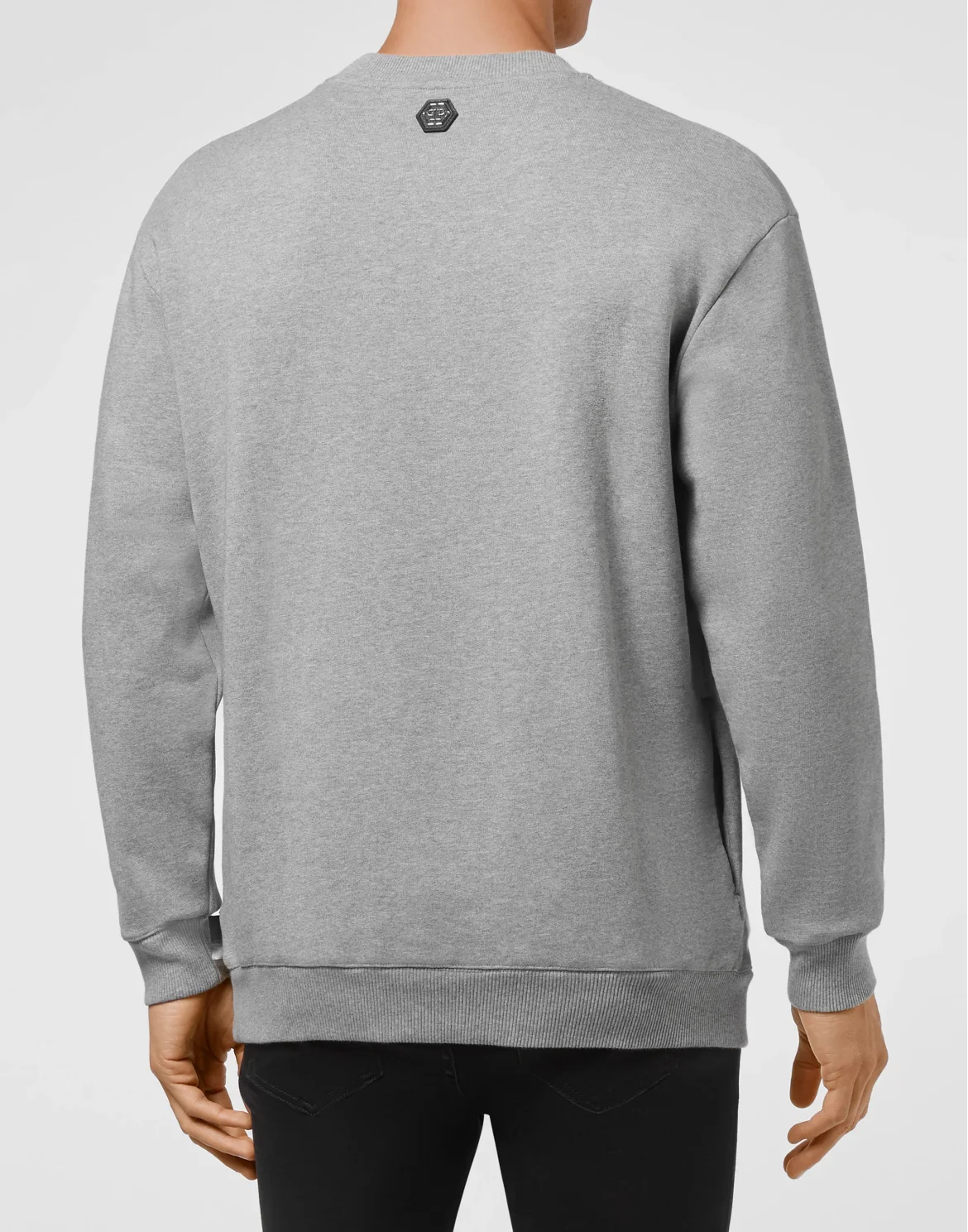 Sweatshirt LS Philipp Plein TM, цвет: Серый