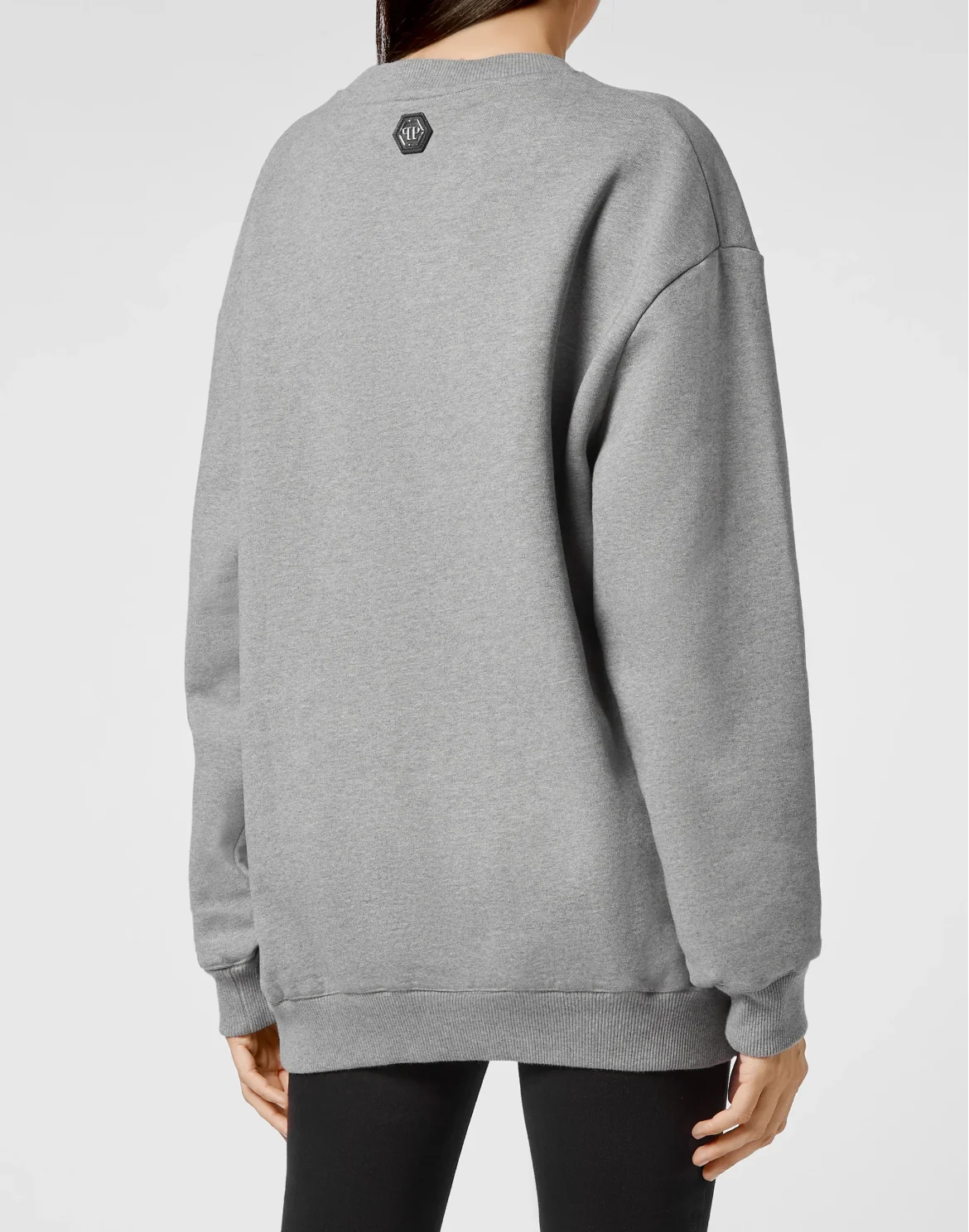 Sweatshirt LS Philipp Plein TM, цвет: Серый